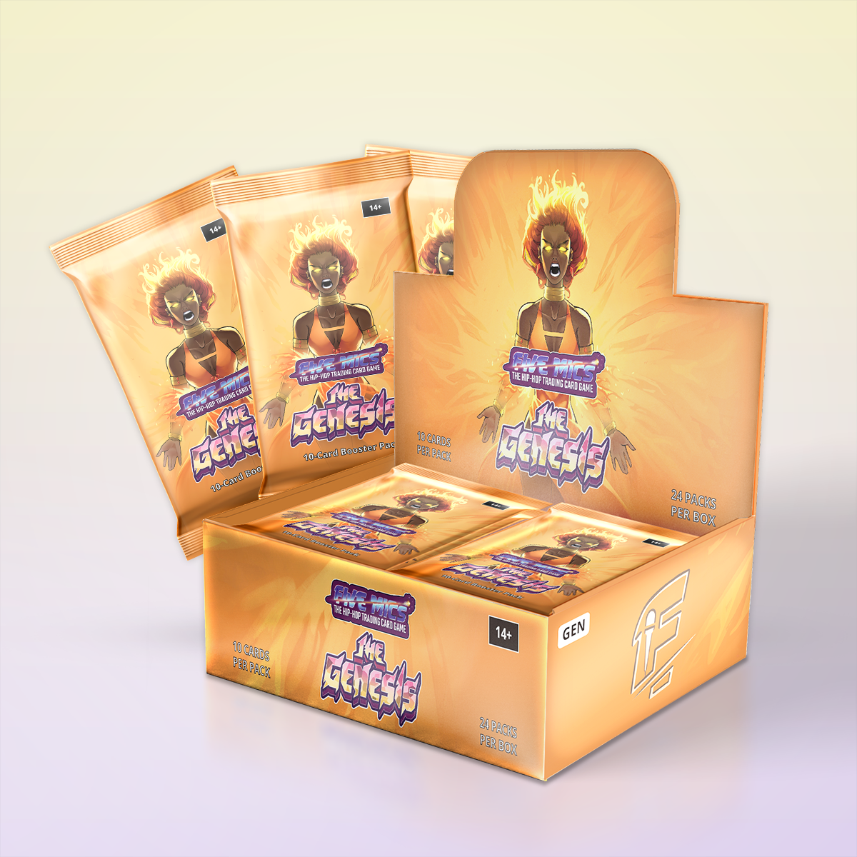 ⏰ Preorders End Aug 31! Five Mics: The Hip-Hop TCG – Five