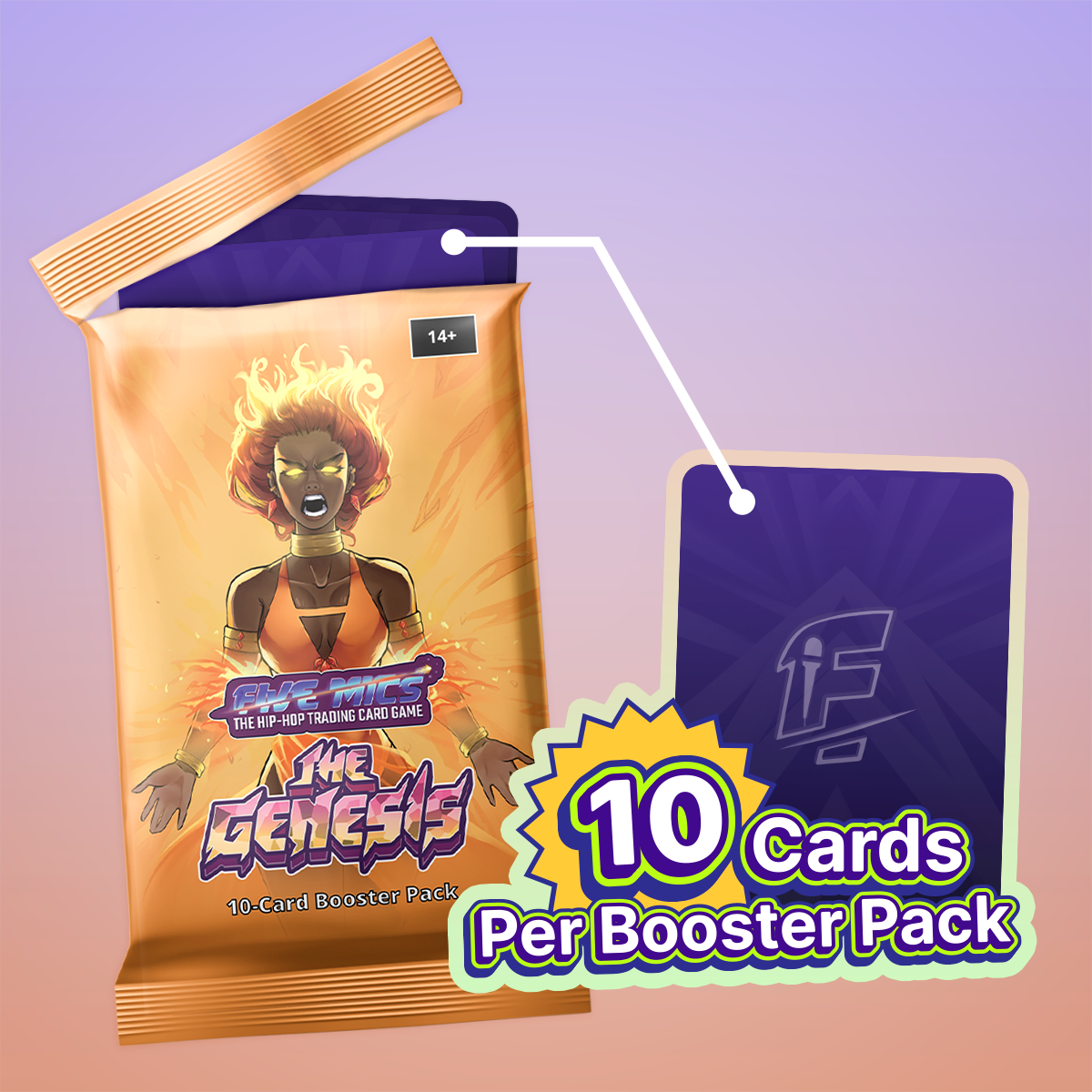 The Genesis Booster Box (24 Packs) Five Mics: The Hip-Hop Trading Card Game The Genesis Booster Box (24 Packs) Five Mics: The Hip-Hop Trading Card Game