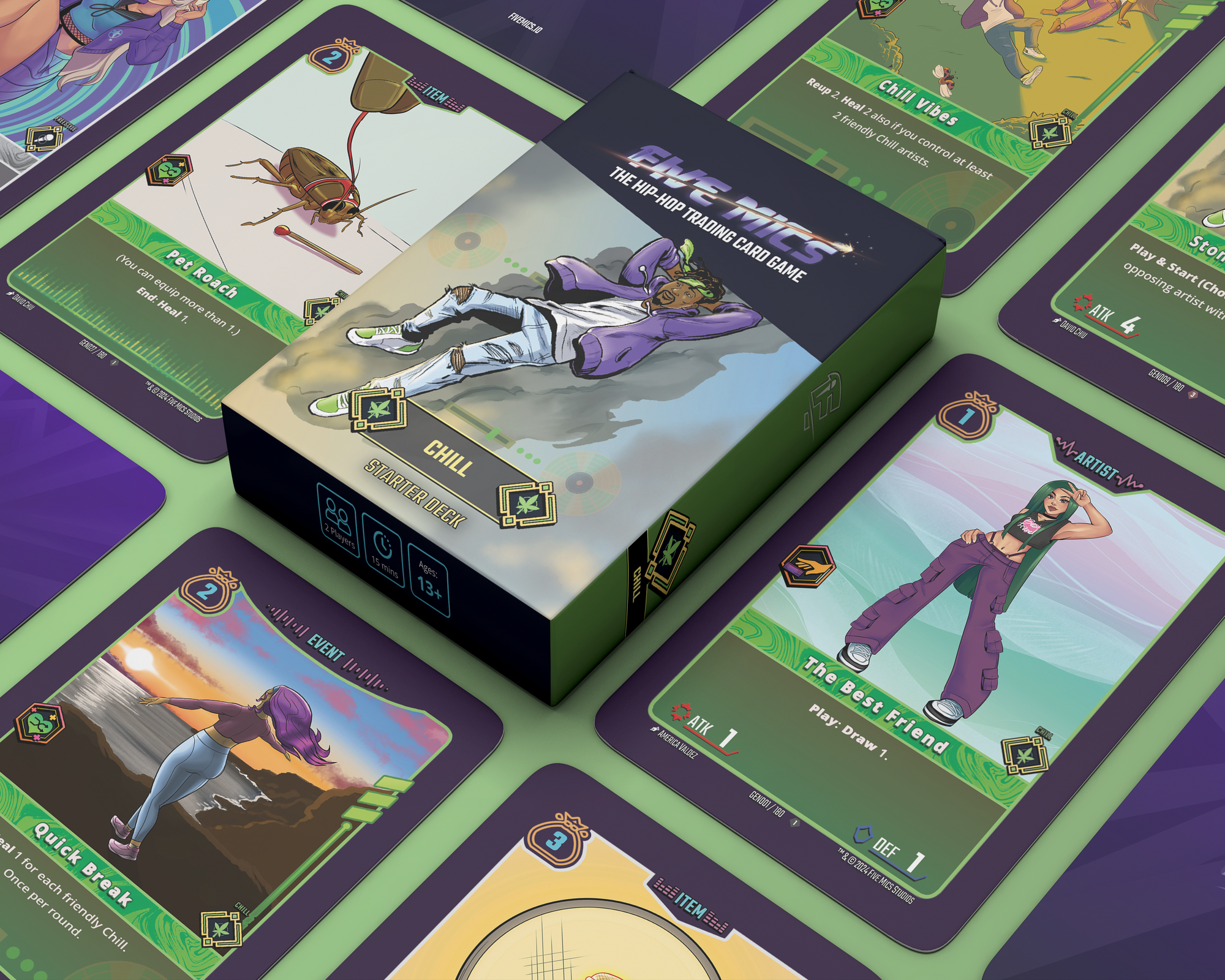 Five Mics: Genesis Starter Deck (Chill)