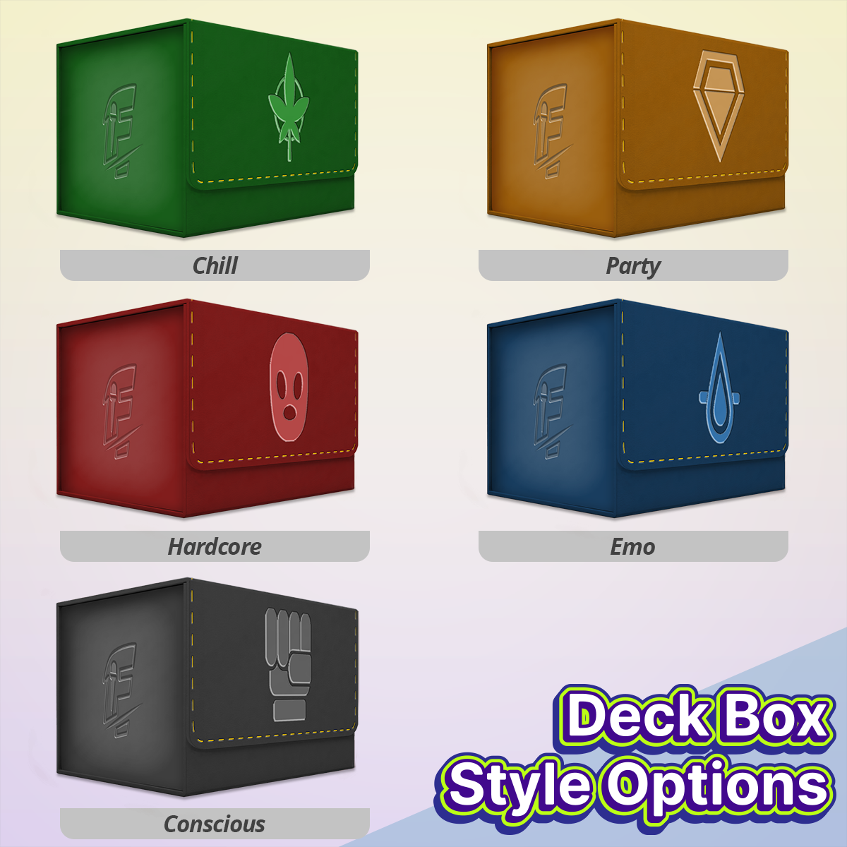 Five Mics Deck Boxes - All Variants