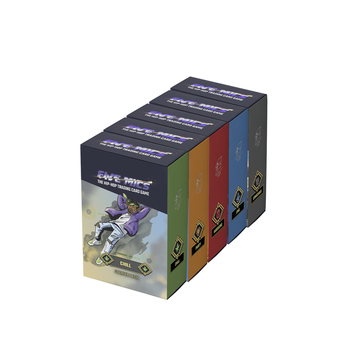 Five Mics: Genesis Starter Deck Collection (Complete Set of 5)