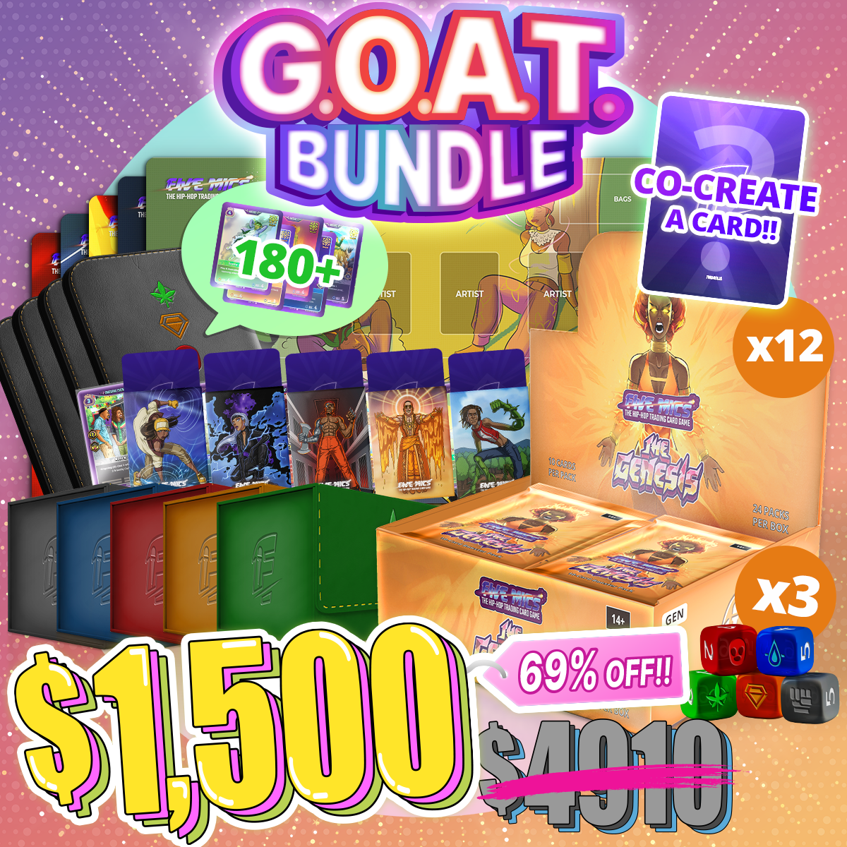 Cover - G.O.A.T. Bundle | The Genesis Preorder Campaign