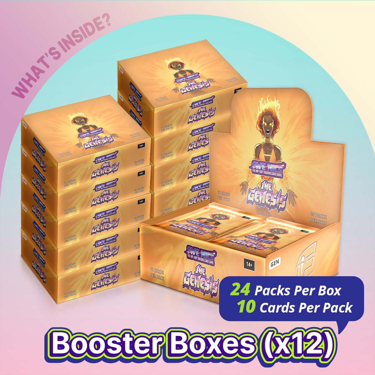 What's Inside: G.O.A.T. Bundle - Booster Box (x12)