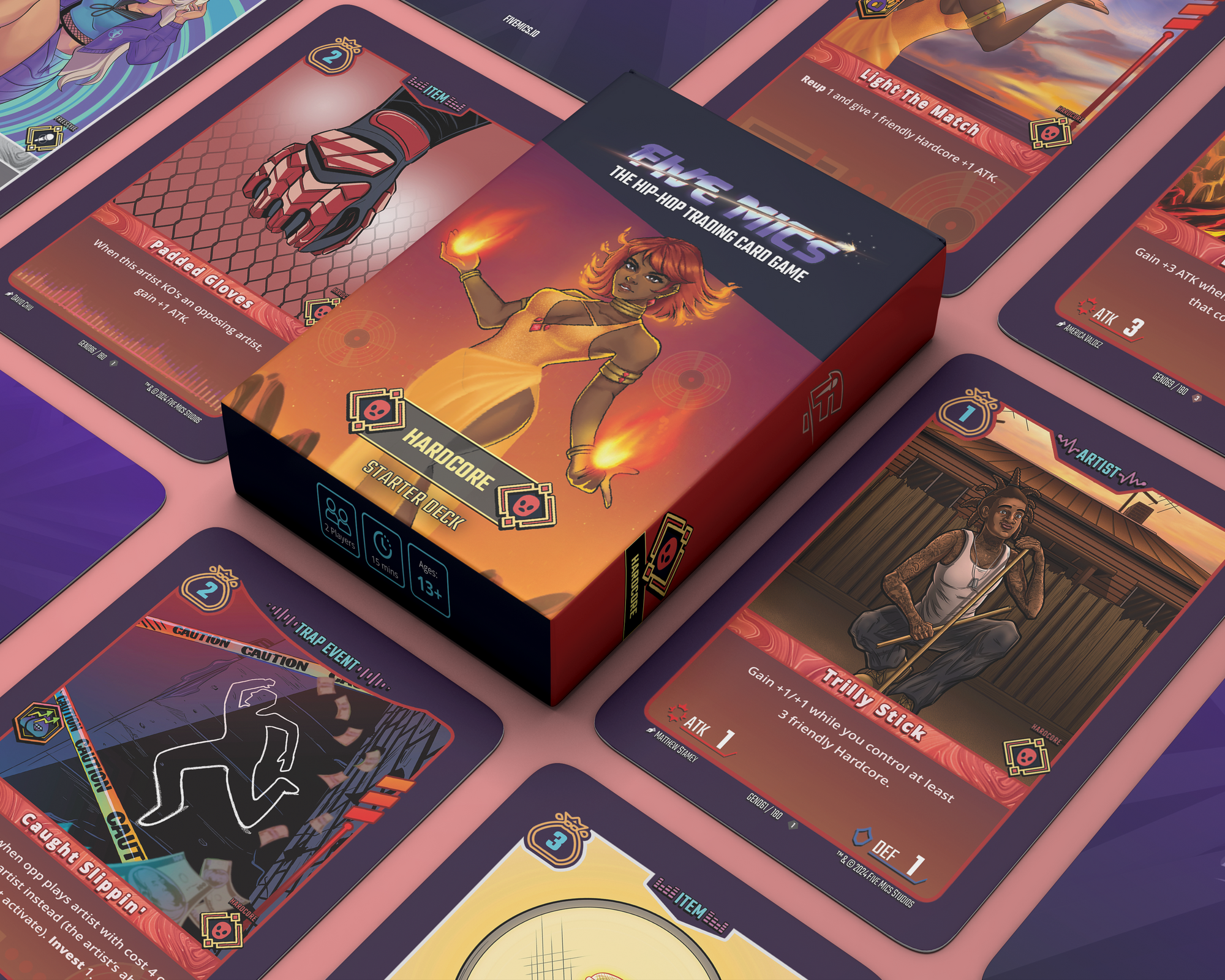 Five Mics: Genesis Starter Deck (Hardcore)