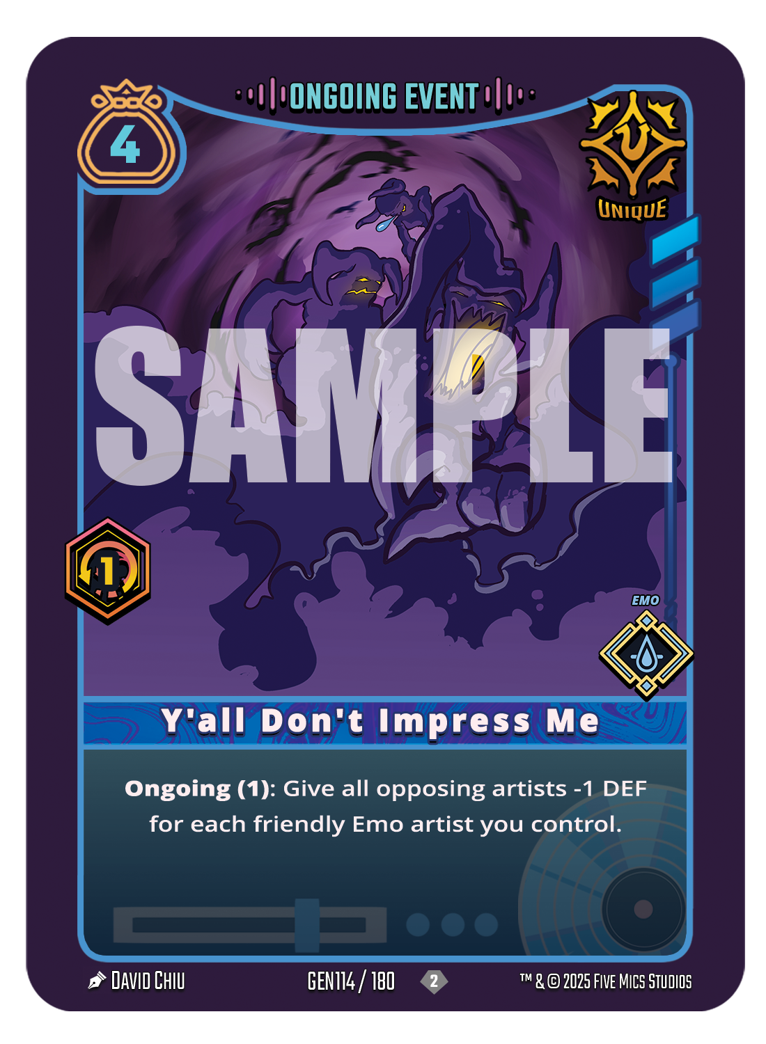 Y'all Don't Impress Me (GEN114)