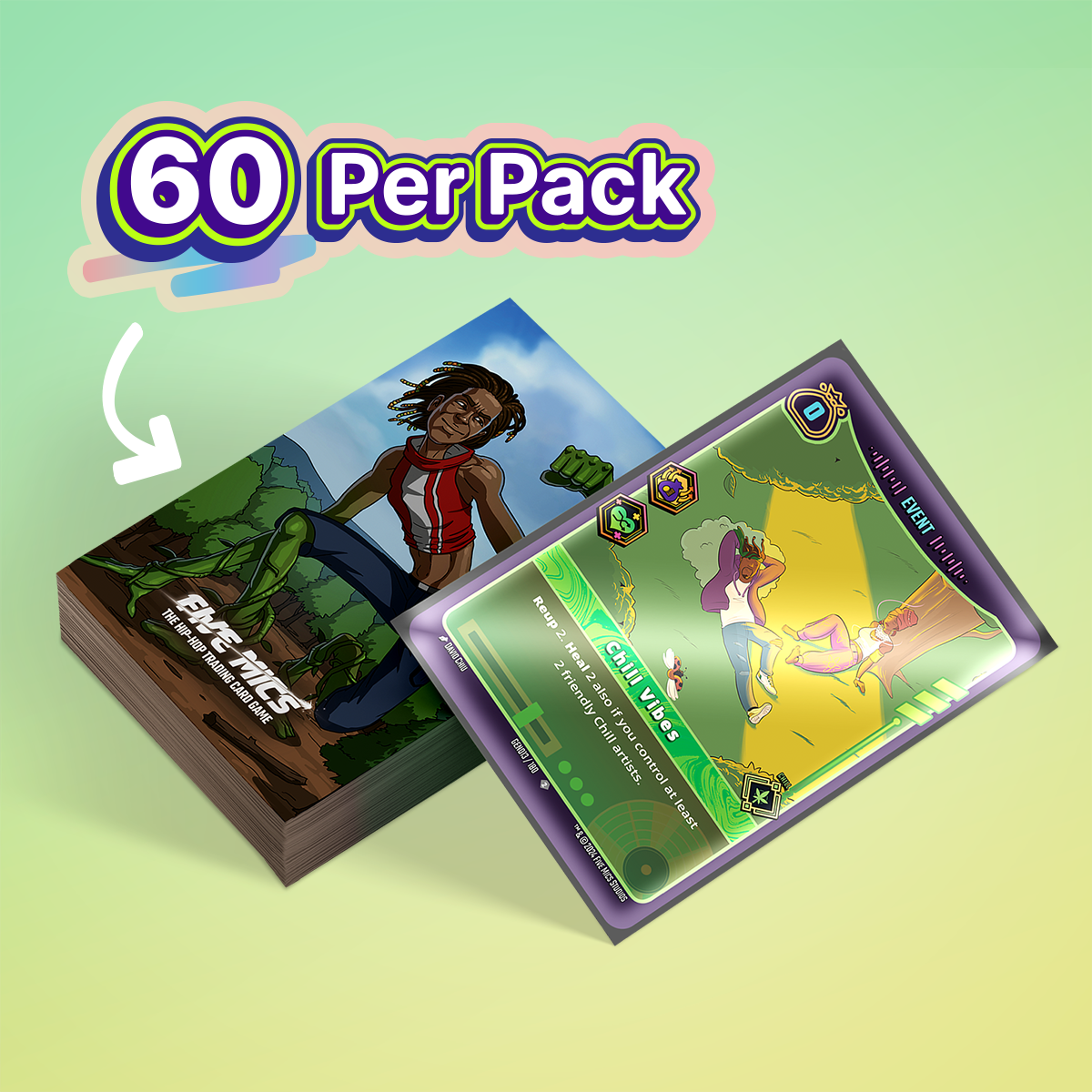 What's Inside: Card Sleeves - Chill