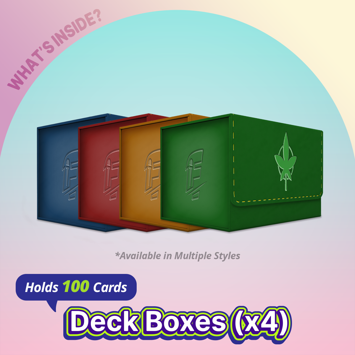 What's Inside: Diamond Bundle - Deck Box (x4)