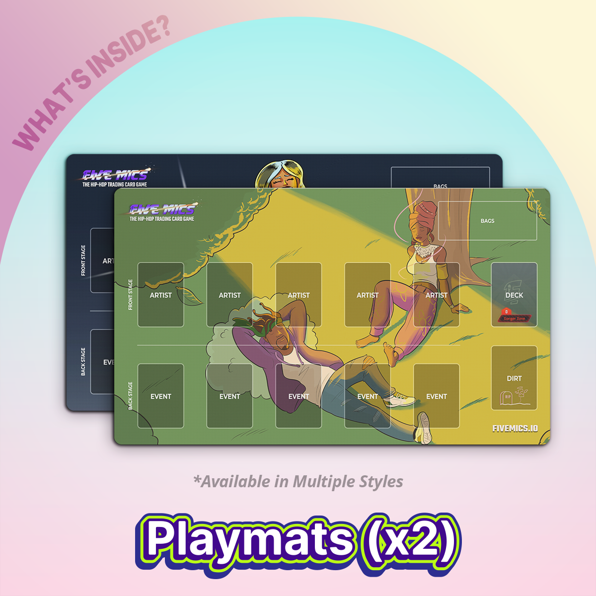 What's Inside: Gold Bundle - Playmat (x2)