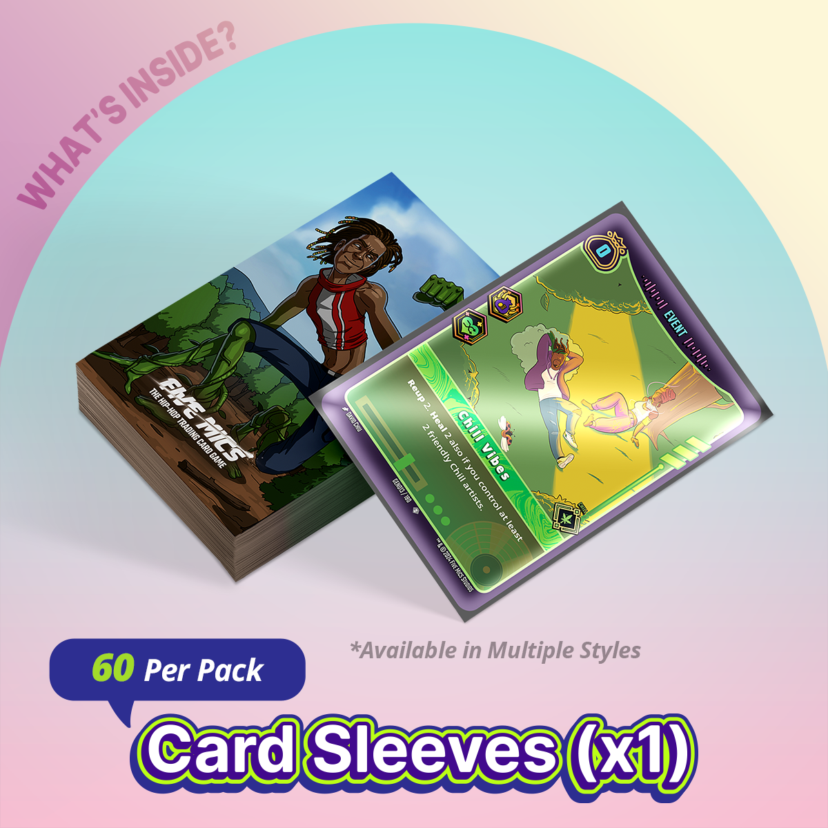 What's Inside: Gold Bundle - Card Sleeves (x1)