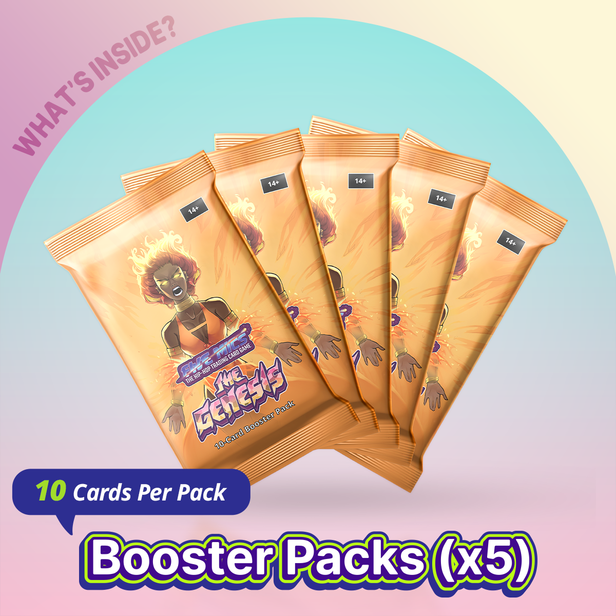 What's Inside: Silver Bundle - Booster Pack (x5)