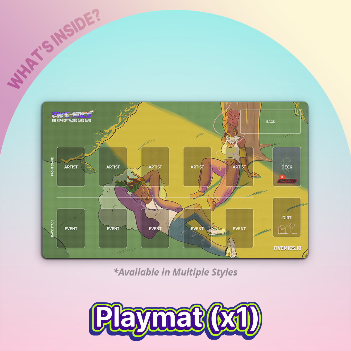 What's Inside: Silver Bundle - Playmat (x1)