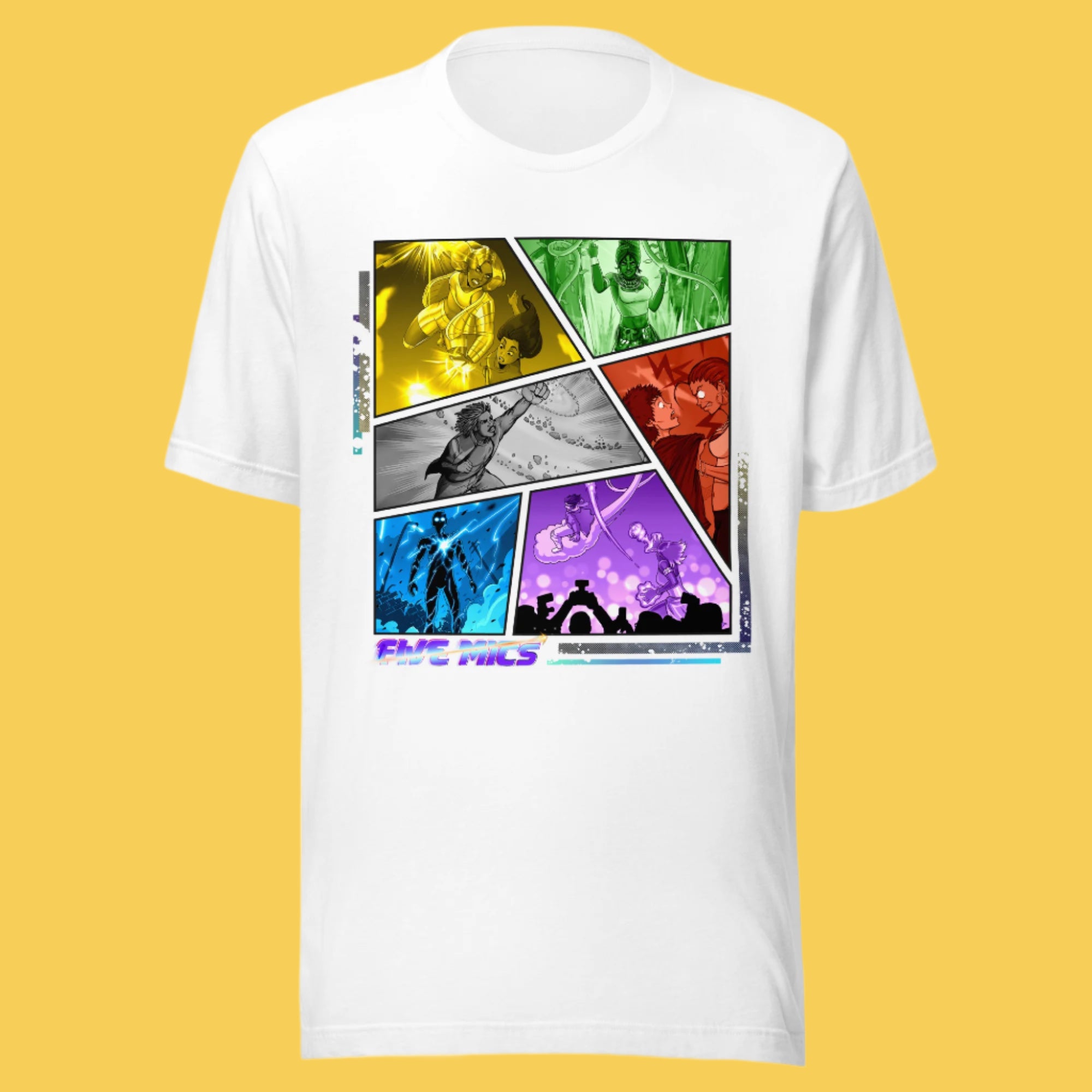 The Five Mics Road To Legend Shirt - White